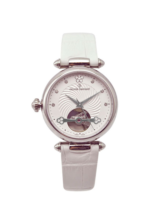 Часы Claude Bernard Dress Code Automatic Open Heart  85022-3APN